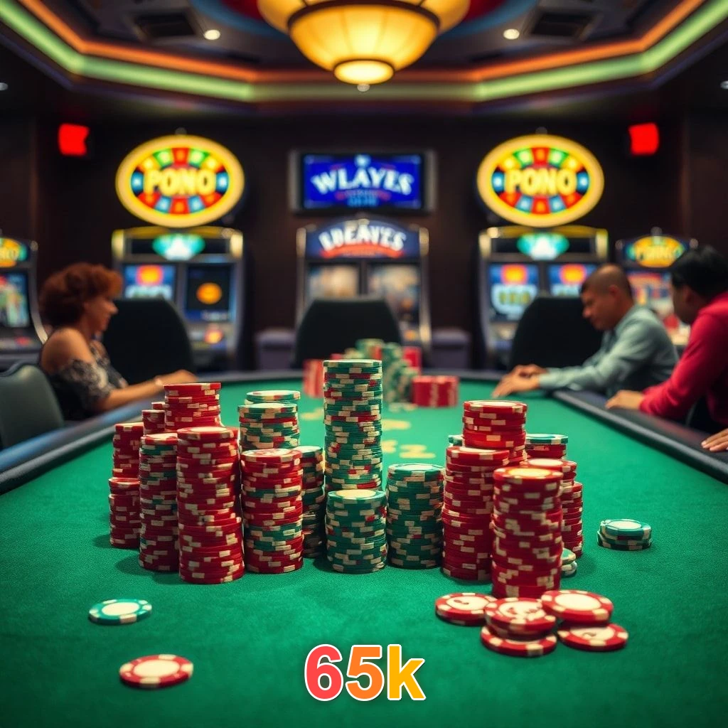 Cassino ao vivo 65k dealers